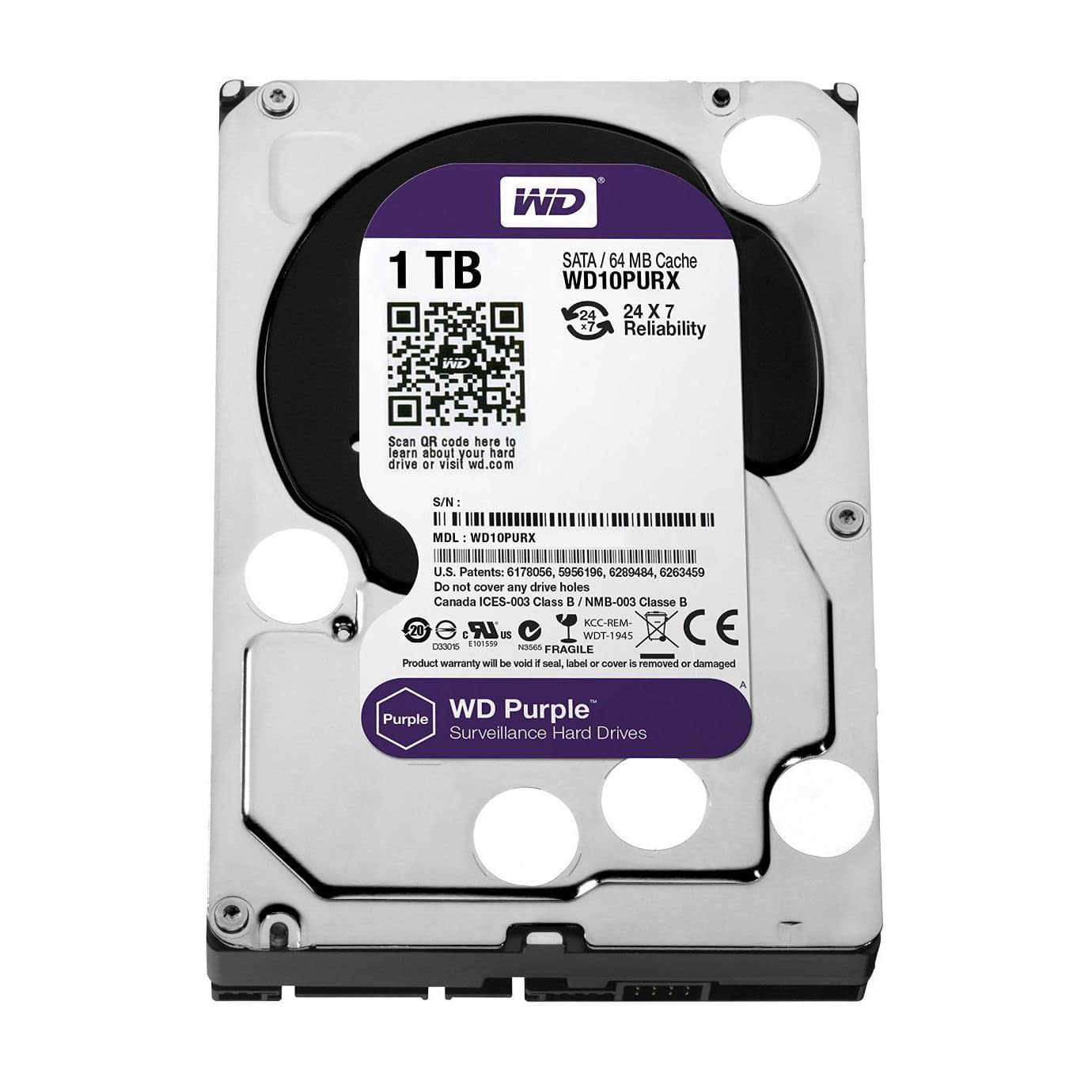 Western Digital 1TB Purple Grade Hard drive